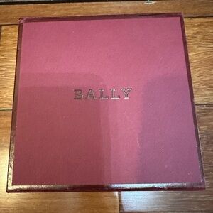 Bally Burgundy Gift Box new